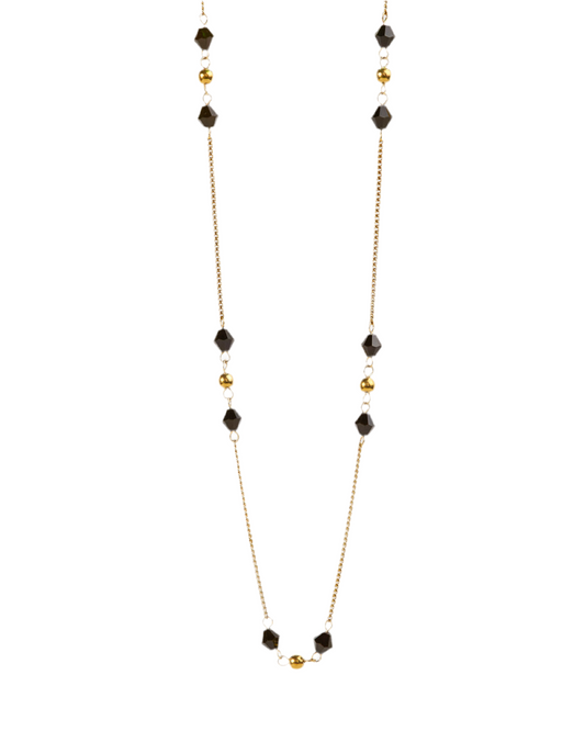 Collar Crystal Black