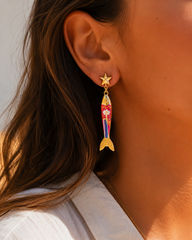 Pendientes Sardine Club Bloom