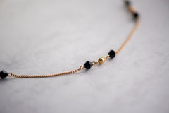 Collar Crystal Black