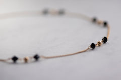 Collar Crystal Black