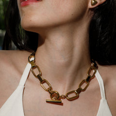 Collar Interlinked Gold