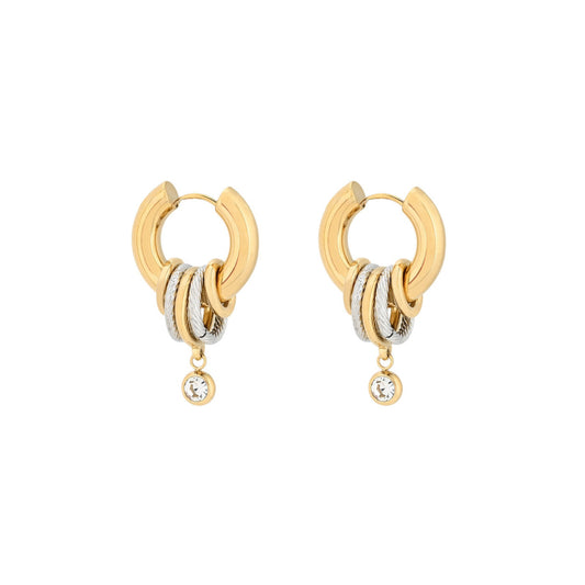 Pendientes Dual Charms
