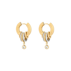 Pendientes Dual Charms