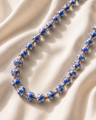 Collar Azure Bloom