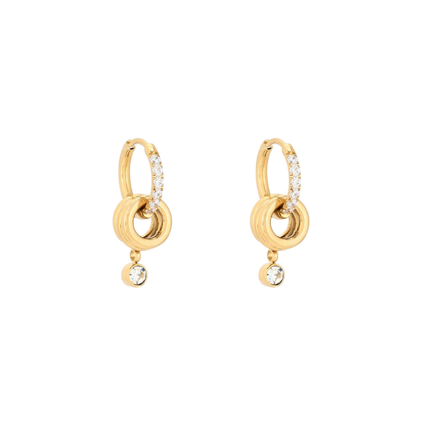 Pendientes aro Charms 