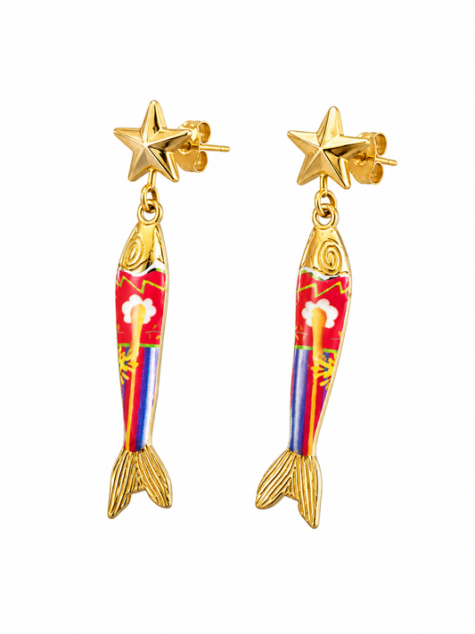 Pendientes Sardine Club Bloom