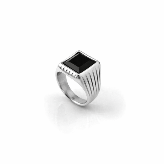 Anillo Silver Block