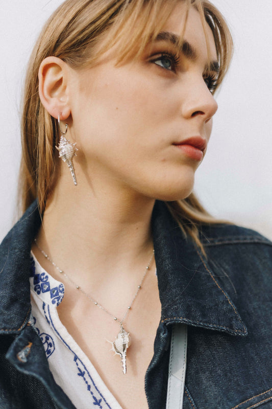Pendientes Caracola